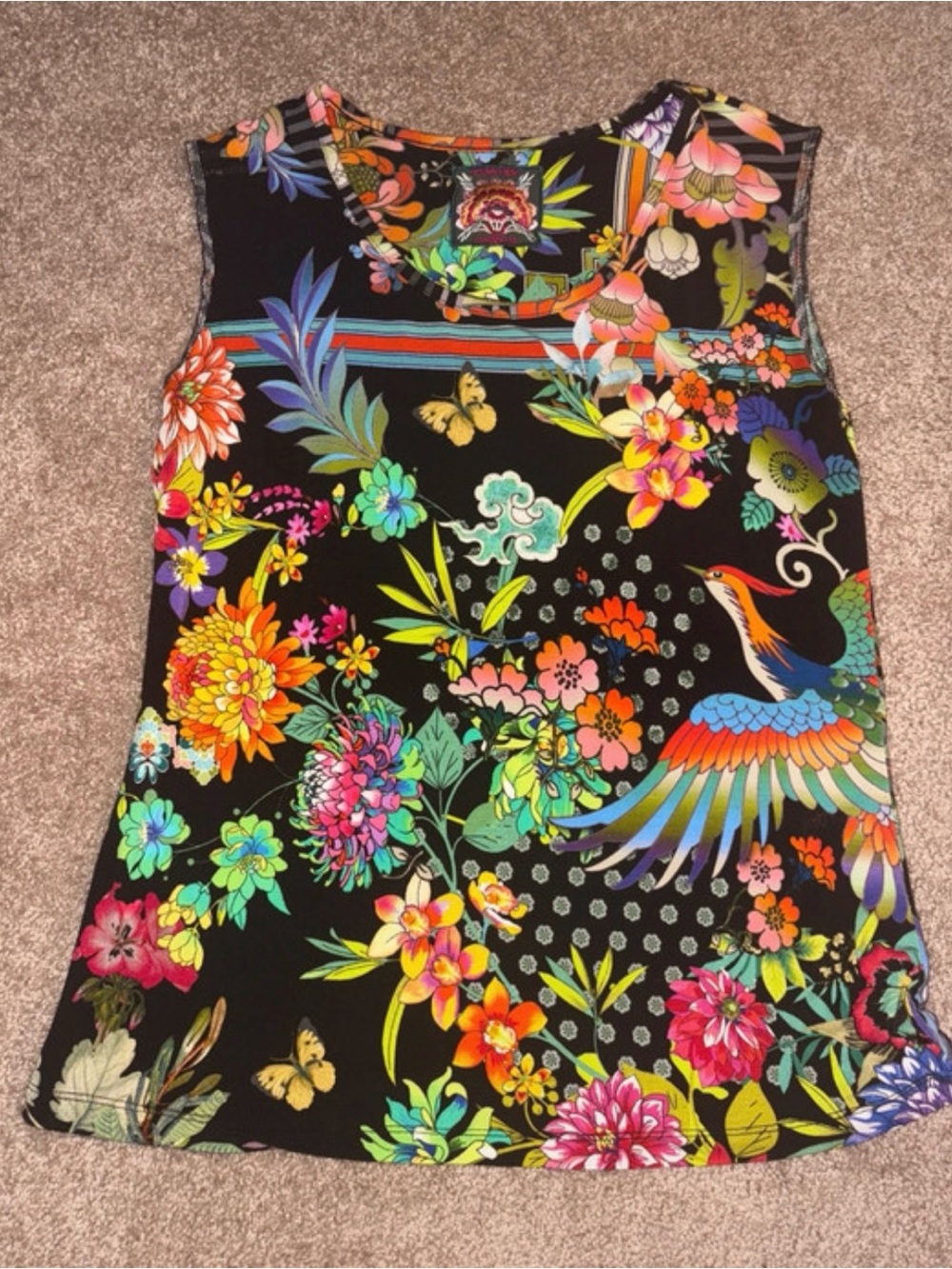 Johnny Was Dreamer colorful Sleeveless Top